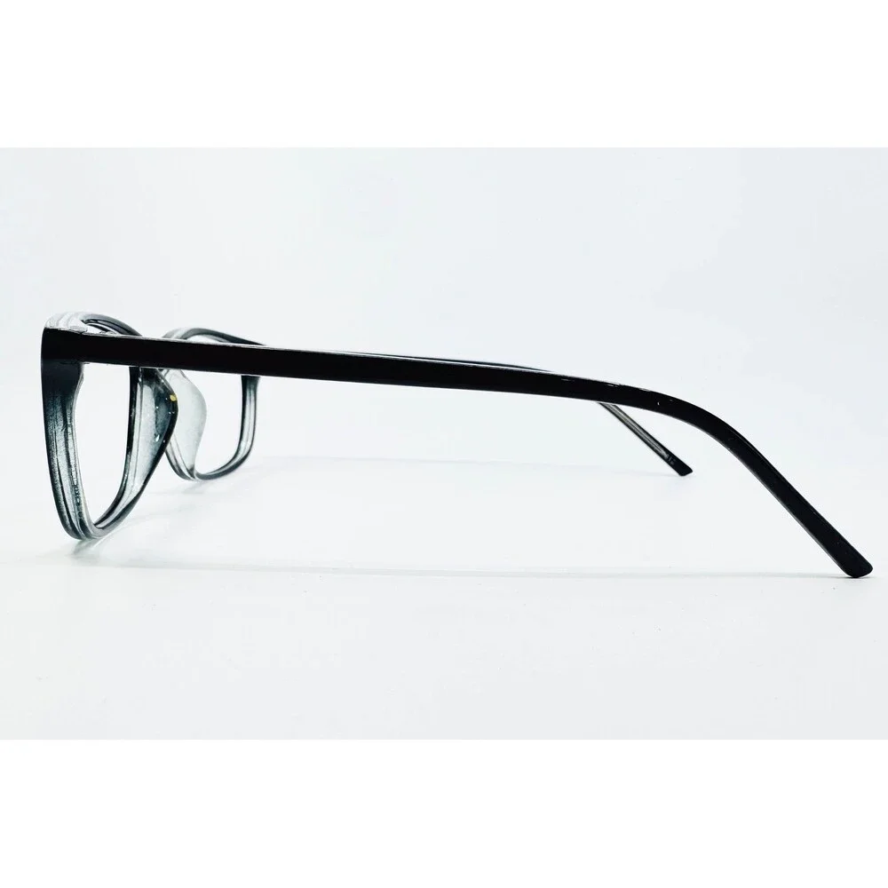 Modern Optical Eyeglass Frames Mens Black Clear MP4003 54-16-140